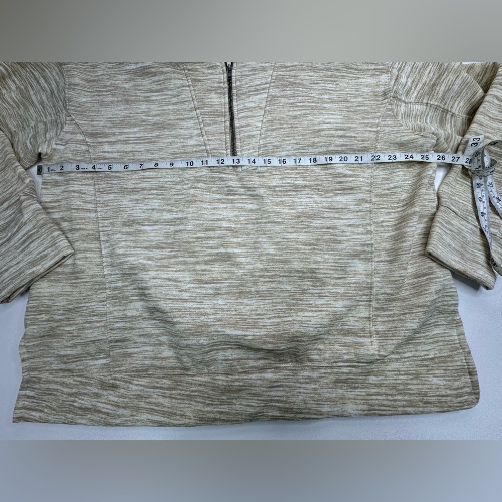 NEW Rise by Lularoe Persistent Half Zip Pull Over Fleece Sweatshirt Size 1X - Picture 7 of 15